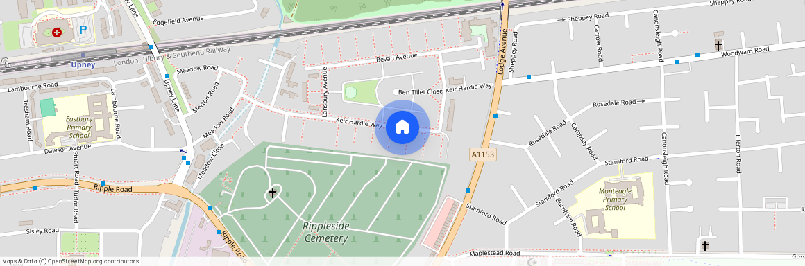 Keir Hardie Way, Barking, IG11