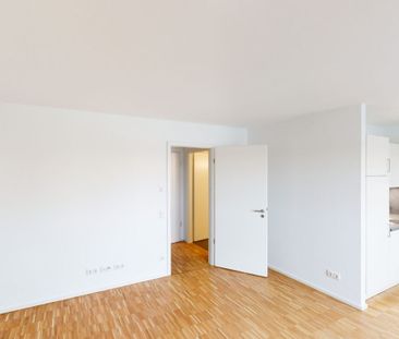 Moderne 2-Zimmer-Wohnung mit Dachterrasse - Foto 1