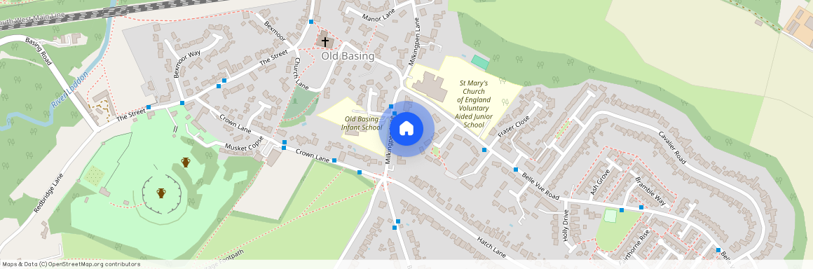 Milkingpen Lane, Old Basing, Basingstoke, Hampshire, RG24
