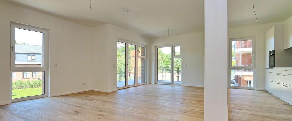 Spreeduett - große 4 Zimmer mit Parkett, EBK und 2 Bädern im Erstbezug - Foto 1