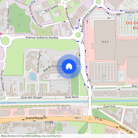 Rue du Pont Canal 7 3-2, 7000 Mons, België