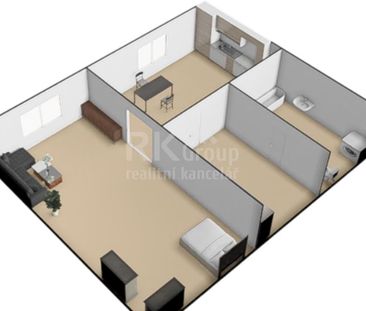 Pronájem bytu 1+kk 40 m2 - Photo 2