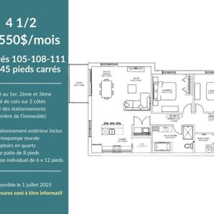 Appartement à louer - Photo 3