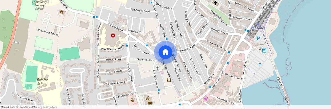 Penzance, Cornwall, TR18