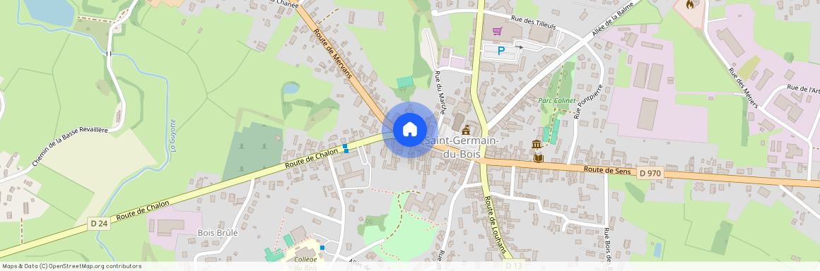 SAONE-ET-LOIRE (71), - BOURGOGNE-FRANCHE-COMTÉ, ST GERMAIN DU BOIS (71330)