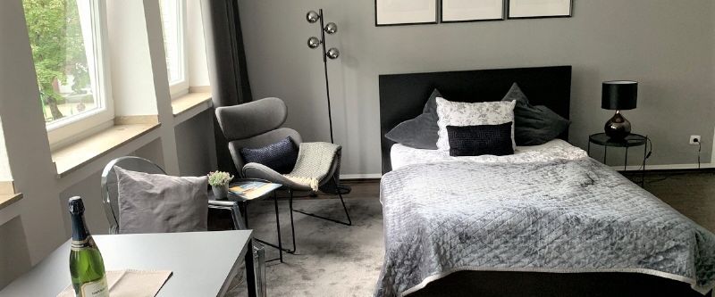 Aachen-zentrale, ruhige Lage: Modern möbl., komfortable 1 Zi-Whng., all incl. - Foto 1