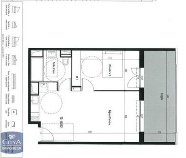 Location Appartement 2 pièces 46m² ST JEAN DE VEDAS 34430 - Photo 2