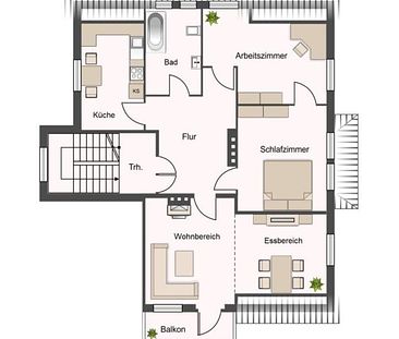 Im Zentrum von Reinbek: „Charmante 3‑Zimmer-Altbauwohnung mit Balkon“ - Foto 4