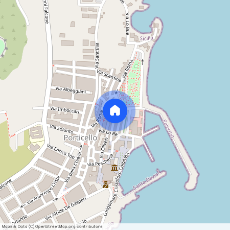 Santa Flavia, Via Catanzaro - Porticello