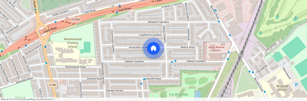 Huntcliffe Gardens, Newcastle upon Tyne, Tyne and Wear, NE6