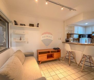 Apartamento Quarto e Sala para Aluguel Mobiliado na Orla de Salvador - Foto 1