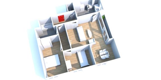 Grand appartement 3 pièces à Elbeuf - Photo 3