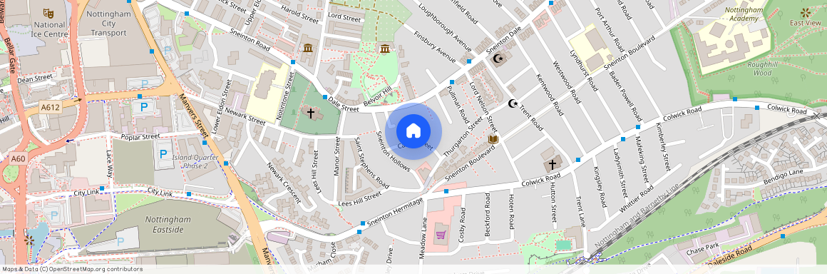 Castle Street, Nottingham, Nottinghamshire, NG2