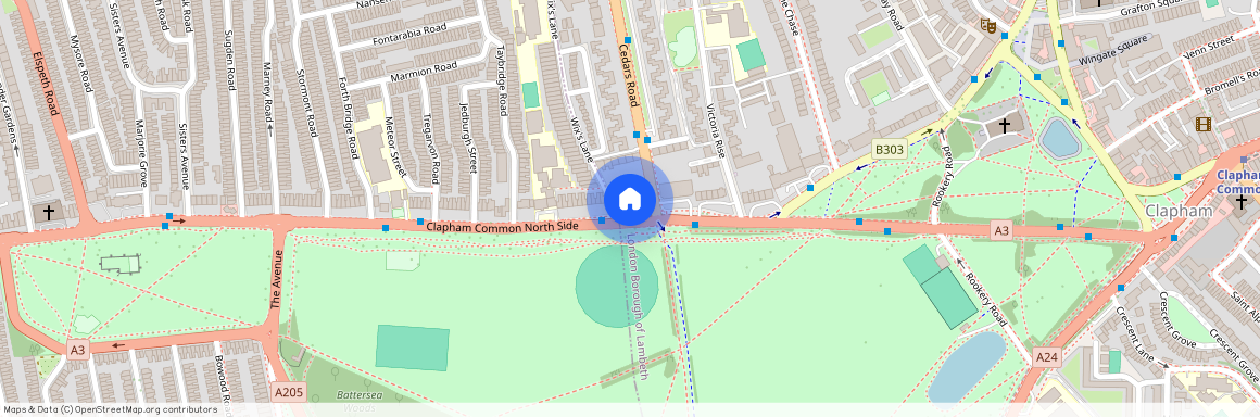 Clapham Common North Side, London, SW4