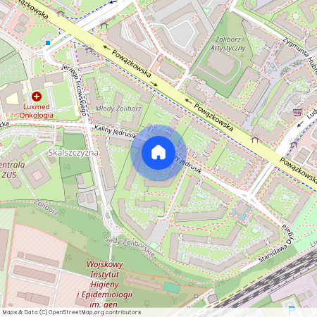 Kaliny Jędrusik 4, Warszawa, Żoliborz