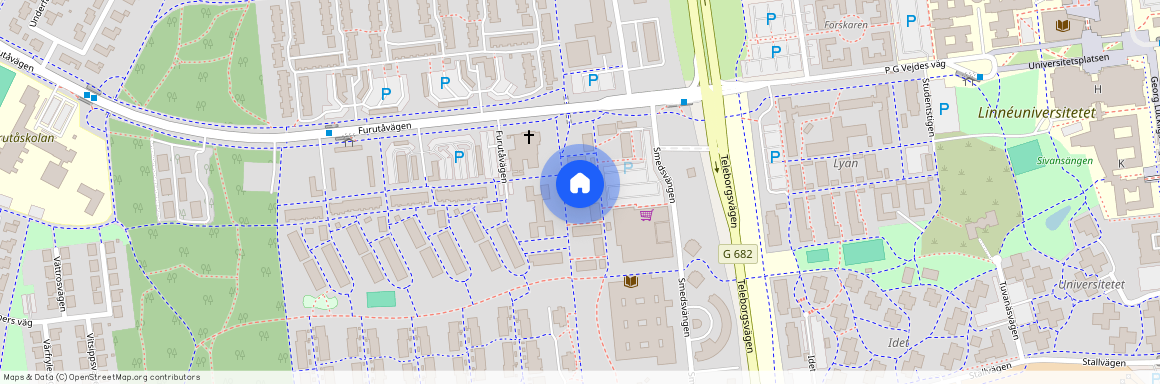 Teleborg, Växjö, Kronoberg, Smedsvängen 36 B