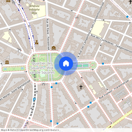 Square Marguerite1000 Bruxelles