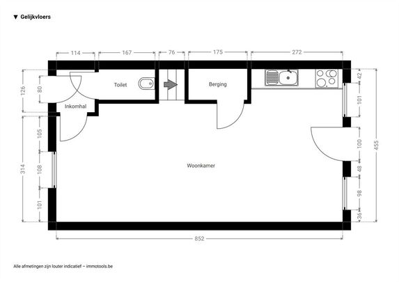 Instapklaar, licht huis met 3 à 4 slaapkamers en gezellige, zonnige koer - Foto 1