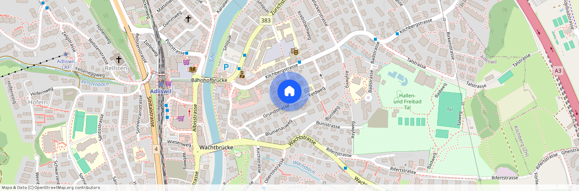 8134, Adliswil, Grundstrasse, 17