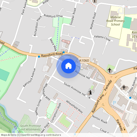 Primrose Hill, Chelmsford, CM1