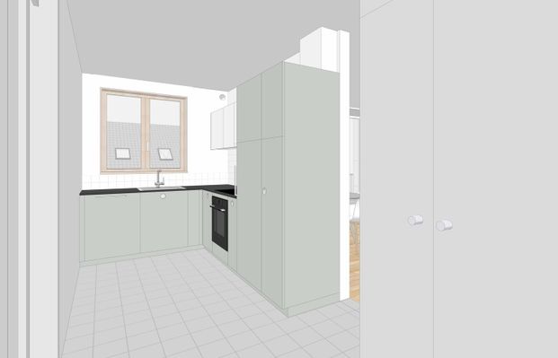 2 Zimmer, 51 m², 2. Stock - Photo 1