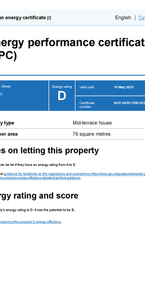 2 bedroom terraced house to rent - Photo 1