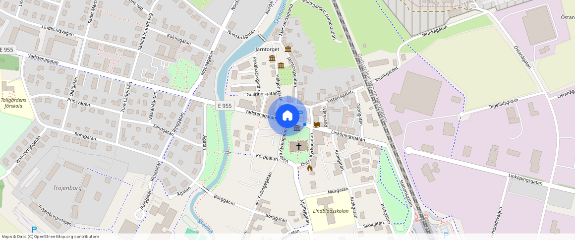 Östrakyrkogatan, Skänninge