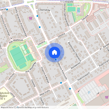 ul. Tadeusza Kościuszki, Stargard, stargardzki, zachodniopomorskie