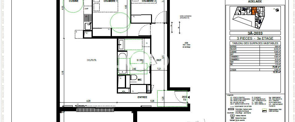 Appartement T3 Bordeaux à louer - Photo 1