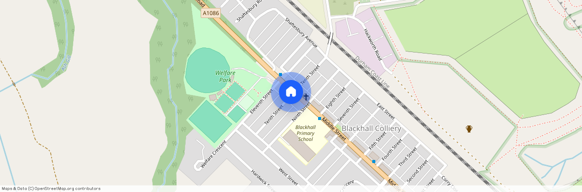 Tenth Street, Blackhall Colliery, Hartlepool, County Durham, TS27