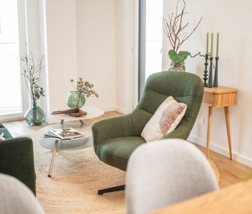 2-Zi.-Erstbezug mit Loggia & Rooftop Pool | TOWER HOMES im V22 - Foto 2