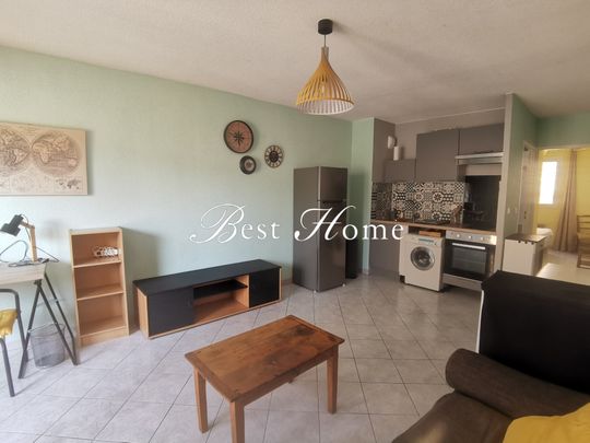 A louer proche coupole , T2 meublé avec loggia dans résidence avec ascenceur - Photo 1