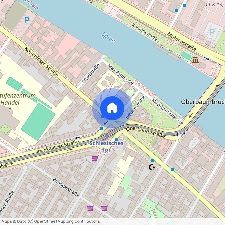 Köpenicker Straße 1A, Berlin. Germany