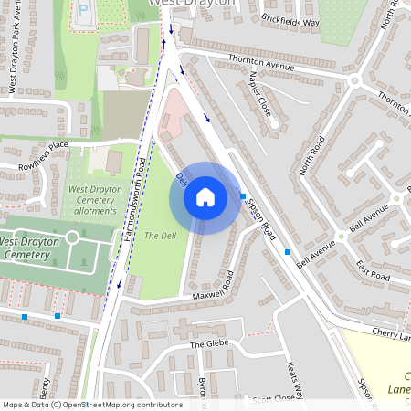 Dell Road, West Drayton UB7