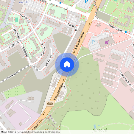 K Barrandovu, Praha - Hlubočepy