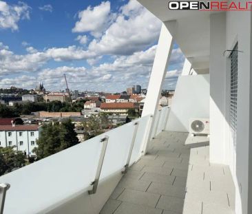 Pronájem luxusního nového bytu 2+kk s velkou terasou a garáží Brno ... - Photo 1