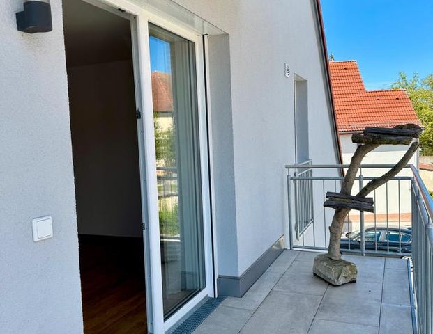 3-Zi-Wohnung mit EBK und Balkon in Ansbach-Eyb, Neubau von 2023 - Foto 1