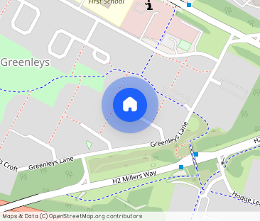 Calvards Croft, Greenleys, Milton Keynes, Buckinghamshire, MK12 6AP - Photo 1