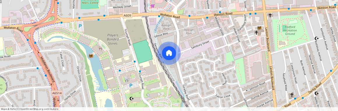 Derwent Way, Nottingham NG7