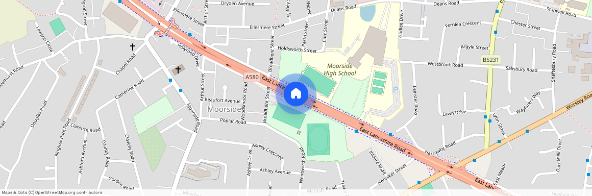 East Lancashire Road, Swinton, Manchester, Greater Manchester, M27
