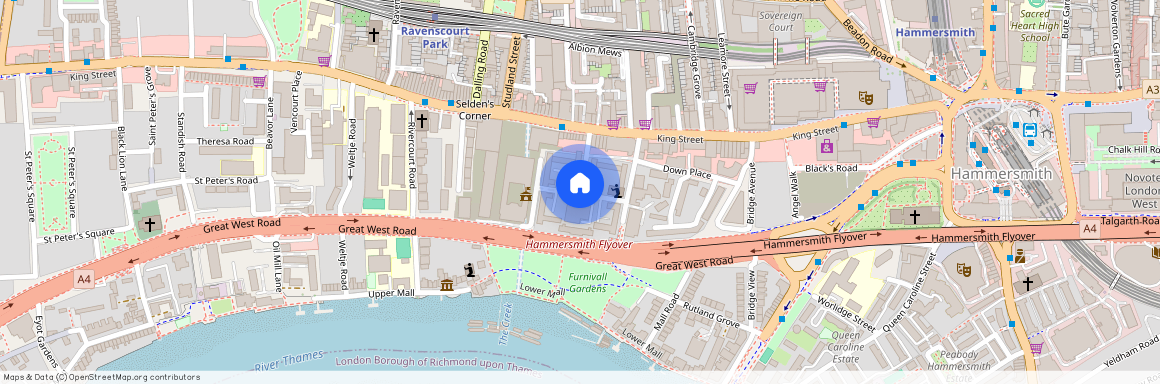 Riverside Gardens, Hammersmith, London W6