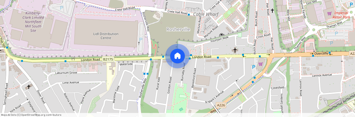 London Road, Northfleet, Kent