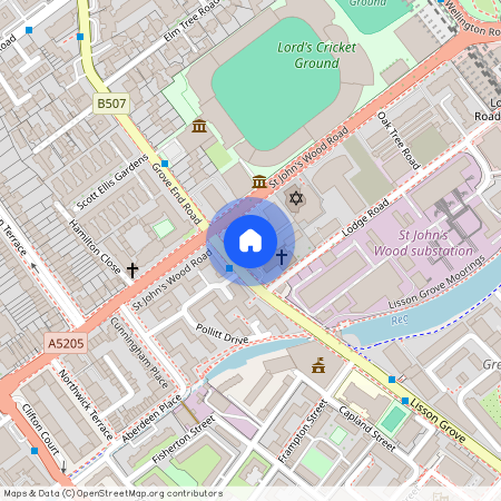 Grove End House, Grove End Road, St John's Wood, London, NW8, North London