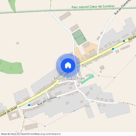 Route de Givet, 68, /C012, 5580, Rochefort, Mont-Gauthier