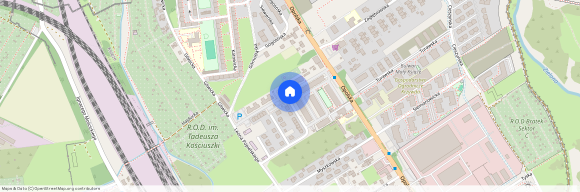 ul. Opolska, Księże, Krzyki, Wrocław, dolnośląskie