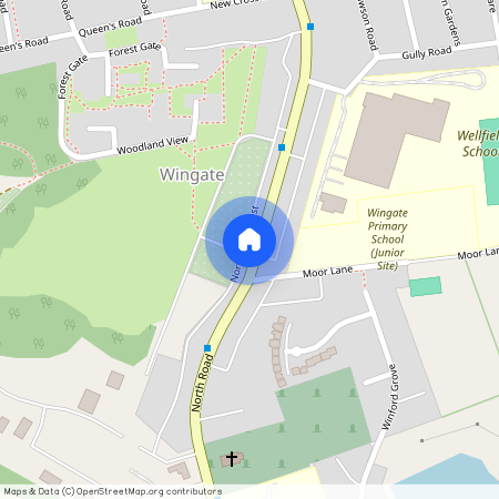 North Road West, Wingate