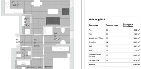 Neubau: Penthouse mit großer Dachterrasse - Photo 2