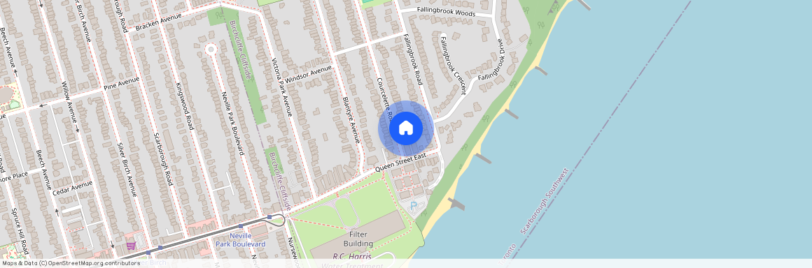 15 Courcelette Road, Toronto