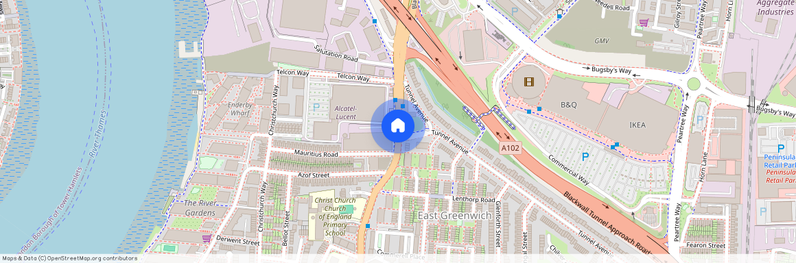 Blackwall Lane, London SE10