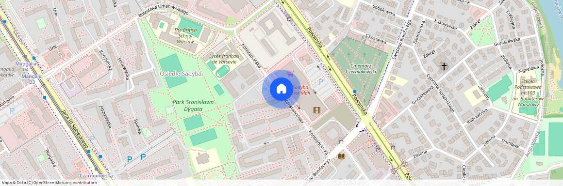 Mokotów, Konstancińska, Warszawa